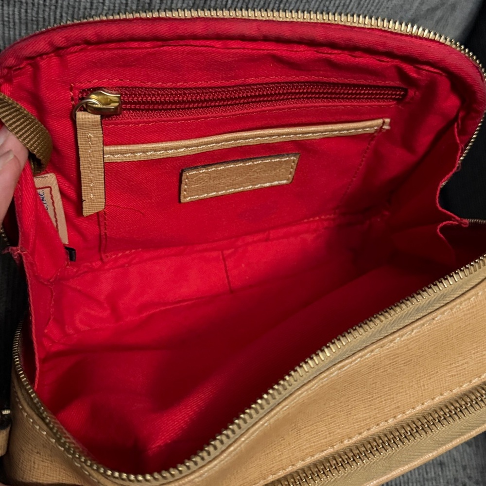 Dooney & Bourke Beige/Tan Crossbody  Bag - Picture 3 of 8